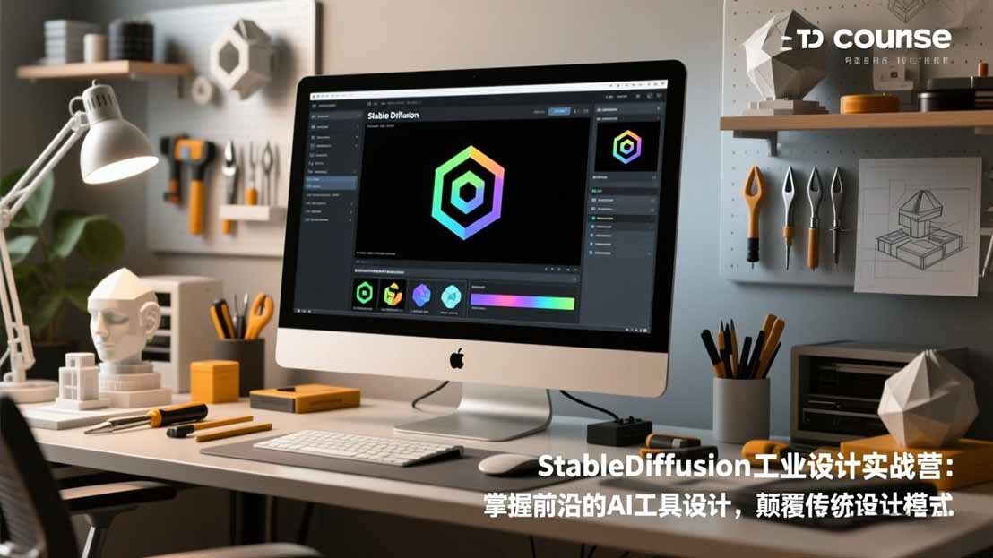 StableDiffusion工业设计实战营:掌握前沿的AI工具设计,颠覆传统设计模式-独角兽众创资源站独角兽网创资源站