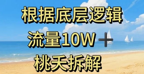 据底层逻辑，流量10W+，以安全知识科普为例-独角兽众创资源站独角兽网创资源站