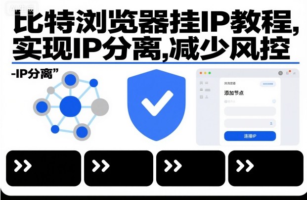 比特浏览器挂IP教程，实现IP分离，减少风控-独角兽众创资源站独角兽网创资源站