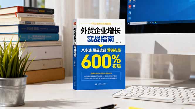外贸企业增长实战指南,八步法、爆品选品、营销布局,业绩增长300%-独角兽众创资源站独角兽网创资源站