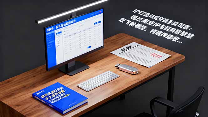 IP打造与成交高手变现营:通过商业IP+经典智慧双飞轮模型 构建持续收钱系统-独角兽众创资源站独角兽网创资源站