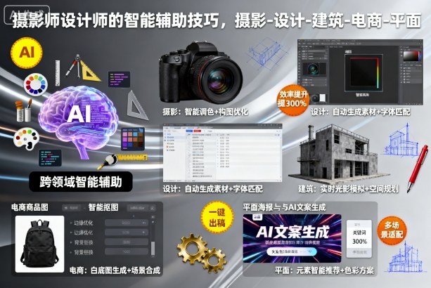 摄影师设计师的智能辅助技巧,摄影-设计-建筑-电商-平面-独角兽众创资源站独角兽网创资源站