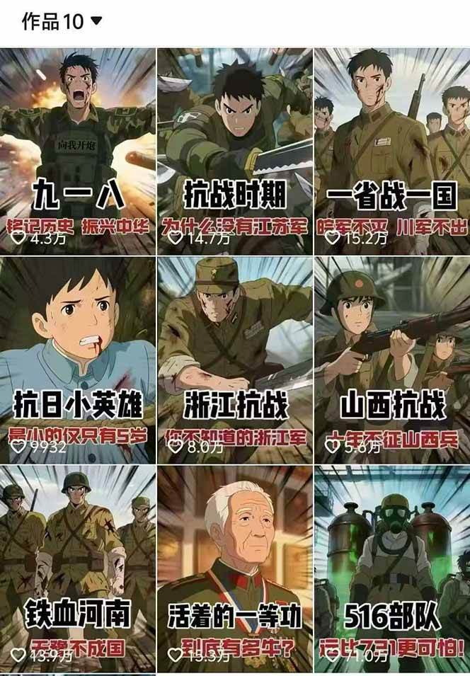 图片[2]-独角兽众创资源站动漫历史类视频制作全流程，学文案撰写、分镜提示词，掌握动漫图生成+抠图配音剪辑-独角兽众创资源站独角兽网创资源站